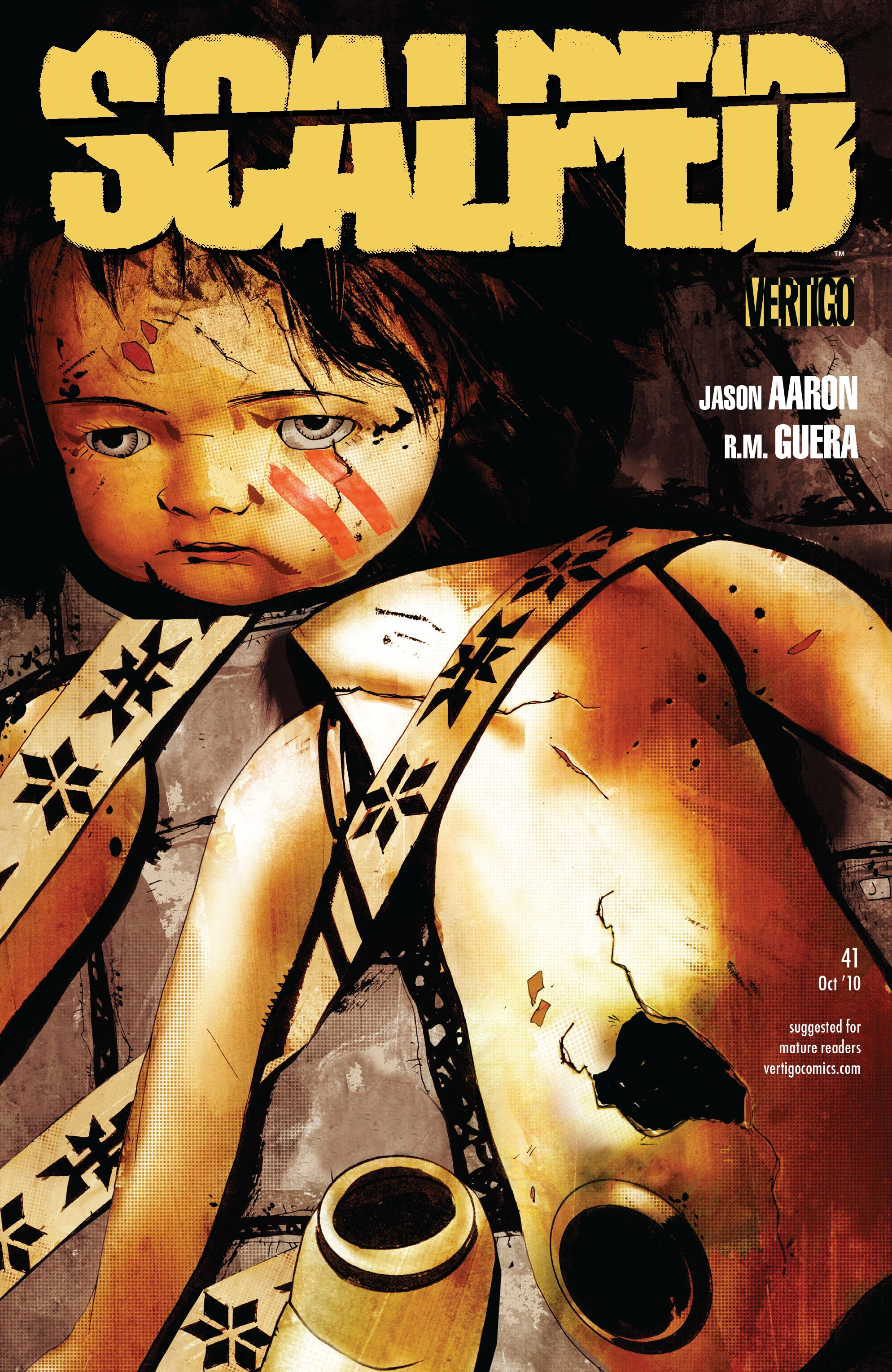 Scalped #41 (DC, 2010 — Cover A) cover